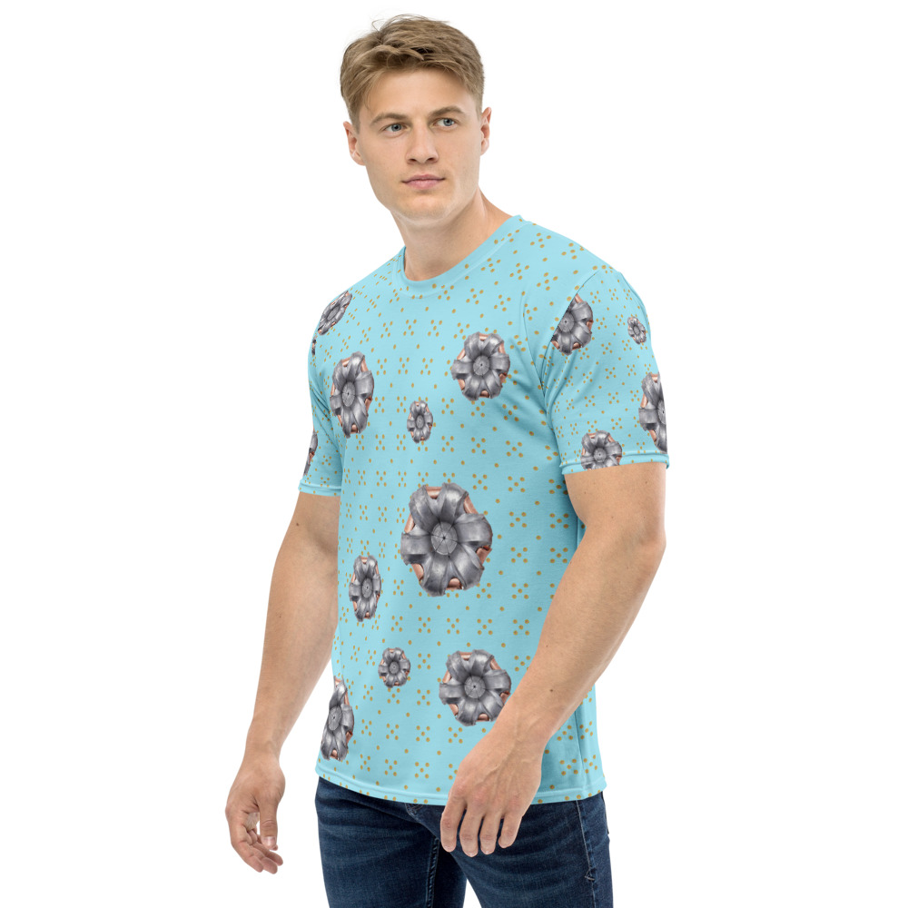 Men's Hawaiian Bullet T-shirt - Light Blue - Concealed Carry Channel